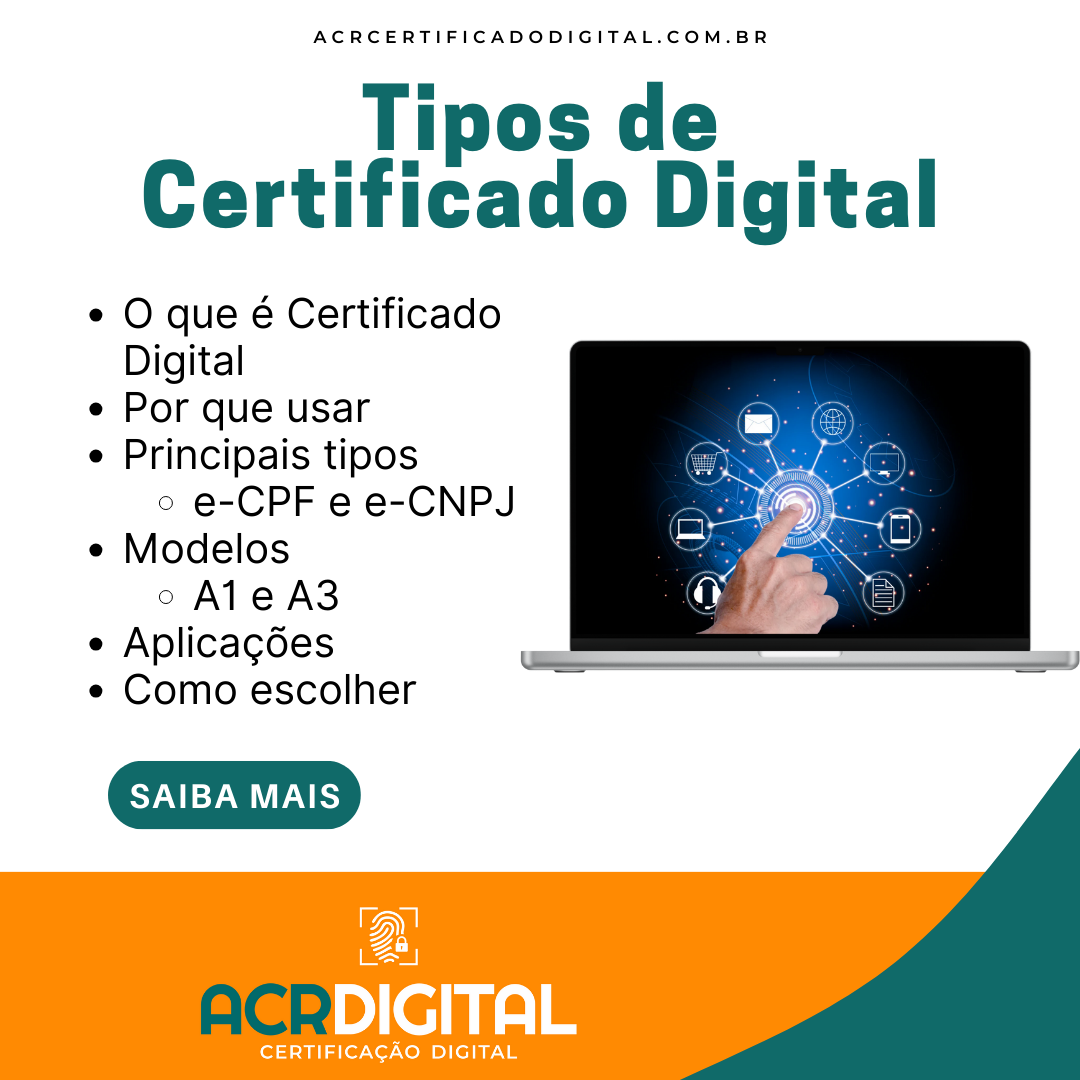 Tipos de Certificado Digital